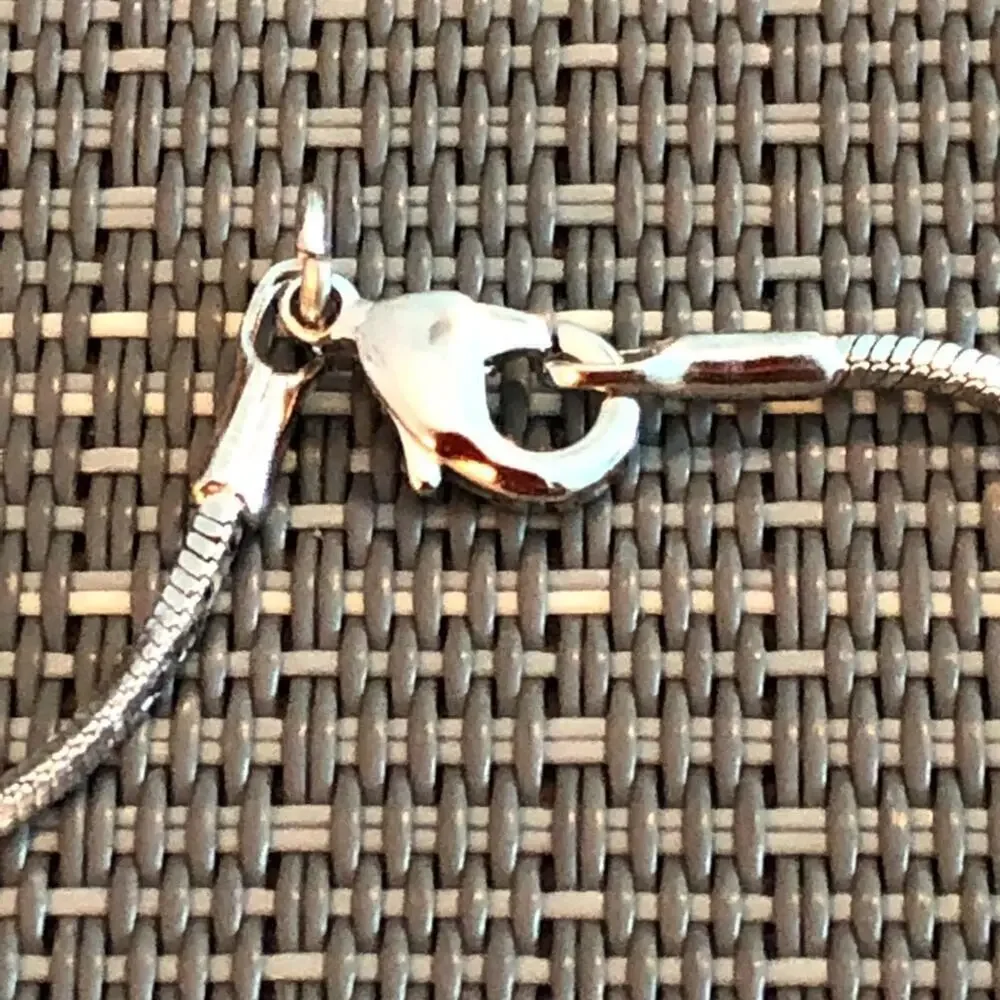 Silver Wing Butterly Charm Necklace